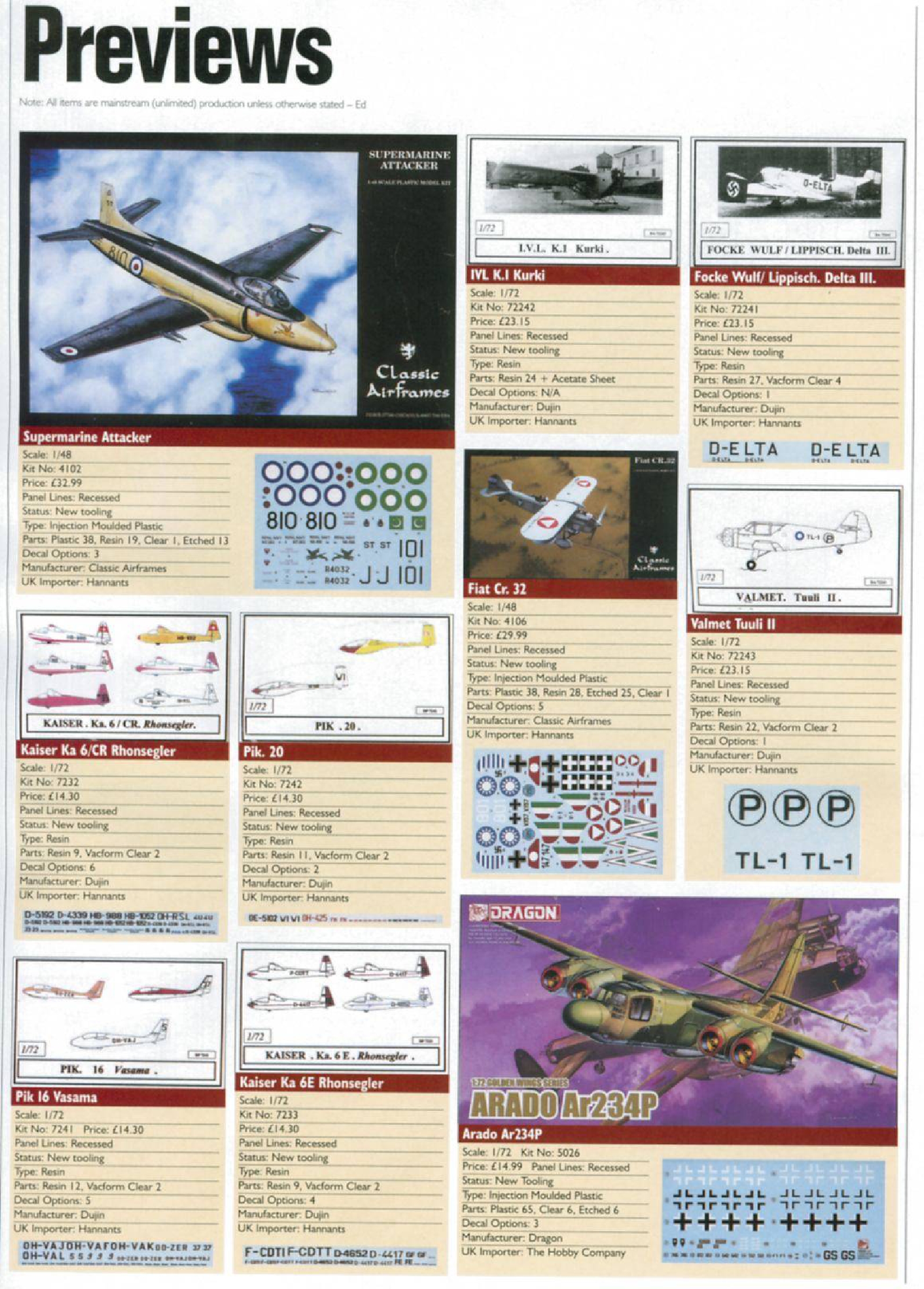 Scale Aviation Modeller International 2006-01
